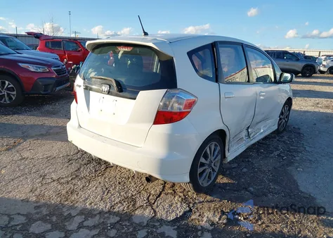 2013 Honda Fit Sport from USA, damaged, VIN JHMGE8H55DC076315